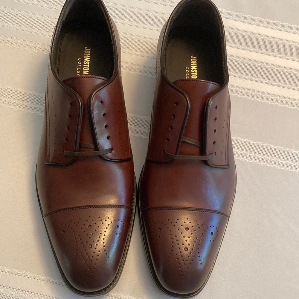 Johnston & Murphy Cap Toe Derby Oxford